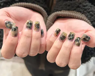 ネイル 0203ムニムサン 💙Mihoのネイルデザイン