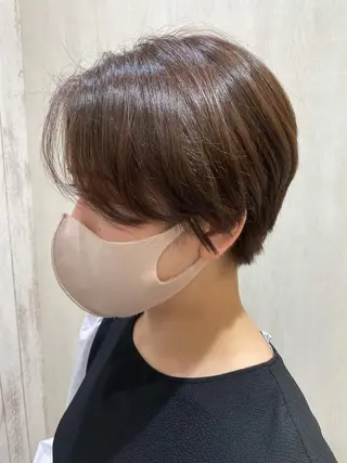 ショート カラー 内藤　宏紀 tidasmileのヘアスタイル