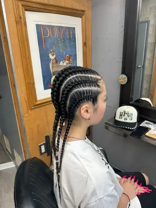 ロング ヘアアレンジ 💕MINAMI 特殊ヘア💕🥥🌴のヘアスタイル