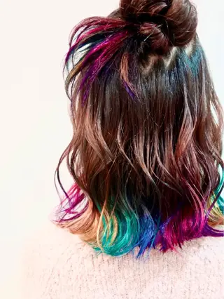 ミディアム GATE.所属・GATE. staffのヘアスタイル