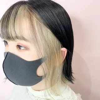 ショート カラー レイヤー/透明感 カラー🌿KANTAのヘアスタイル