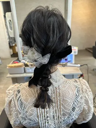 ヘアアレンジ 女性に人気♪ はやしほのかのヘアスタイル