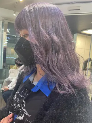 カラー 韓国ヘア🦋 MIYUのヘアスタイル