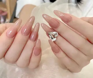 ネイル 長さ出し専門パーツ jenniferのネイルデザイン