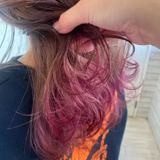 ミディアム カラー Zina 梅田店 レイヤー/Miyuのヘアスタイル