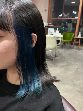 カラー JUNGLEGYM所属・黒田 季穂のヘアスタイル