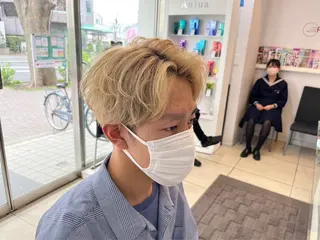 ショート カラー メンズ 🎴 永井あさひ🎴のヘアスタイル