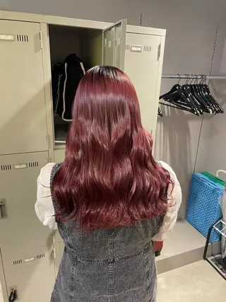 ロング カラー ヘアアレンジ 💗横浜美容室 💗HARUNAのヘアスタイル