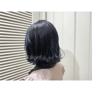 ミディアム カラー kawabe maikoのヘアスタイル