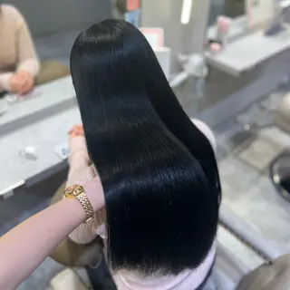 ロング カラー 🌙Runa つや髪 /モテ/カットのヘアスタイル