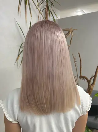 セミロング SALOWIN横浜suite店所属・🌷かわばた めい🌷のヘアスタイル