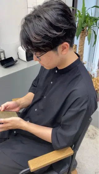 ショート メンズ メンズ専門サロン wokeのヘアスタイル