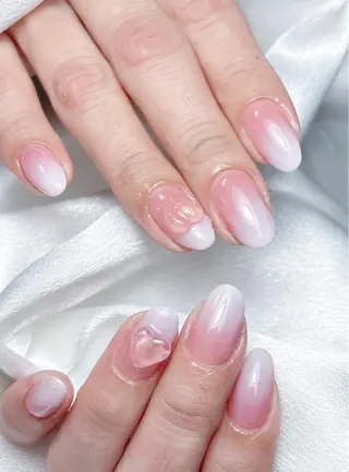 ネイル Aura Nail 長さだし/パラジェルのネイルデザイン