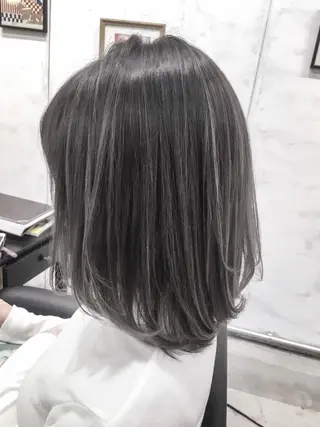 ミディアム LITTY所属・レイヤー/髪質改善 /山永圭介のヘアスタイル