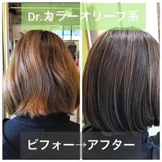 カラー エイジングケア特化 サーカス/育毛/スパのヘアスタイル