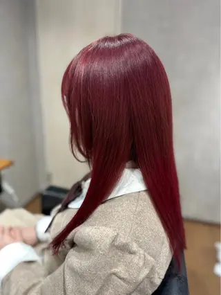 ロング カラー vis lien　川口店所属・土屋 咲希のヘアスタイル