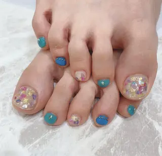 ネイル Half Backs Nail　多摩境店所属・♡AiRi’s nail♡のネイルデザイン
