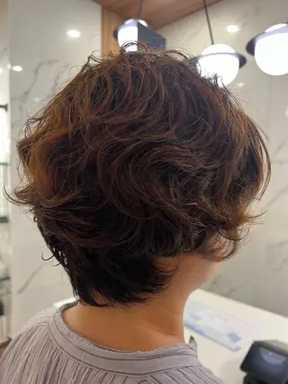 ショート 村中 逸紀のヘアスタイル