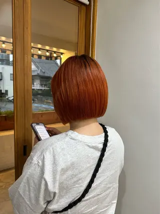 ショート 【縮毛矯正＆髪質改善 特化】/川上 結愛のヘアスタイル