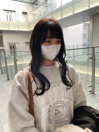 セミロング 栄　mighty by H所属・不破一輝/栄/矢場町 ボブ/レイヤー/艶髪のヘアスタイル