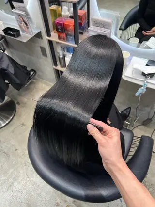 ロング カラー etora 渋谷所属・ワンホンヘア🇨🇳 髪質改善/itaruのヘアスタイル