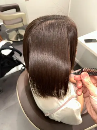 ショート Wisteria所属・美髪特化✨ 伊織✨縮毛矯正✨のヘアスタイル