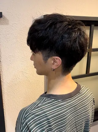 メンズ 柳生 美穂のヘアスタイル