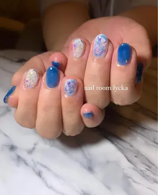 ネイル ﾈｲﾙﾙｰﾑﾘｯｶ 𝐦𝐚𝐲𝐮のネイルデザイン