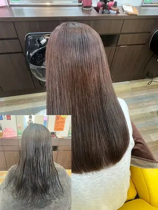 ロング カラー MOJYA所属・平野区カット募集中 北羅　千笑実🫧🌿のヘアスタイル