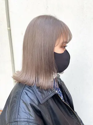 ミディアム カラー 【カラーリスト】 Likka.のヘアスタイル