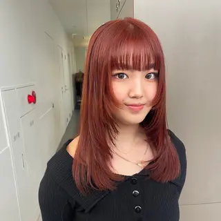 ロング カラー ブリーチ/レイヤー 🌻Mutsumiのヘアスタイル