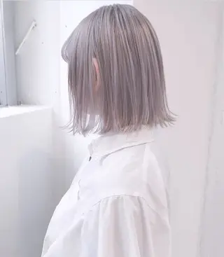 ミディアム カラー Mu所属・Mu ミューのヘアスタイル