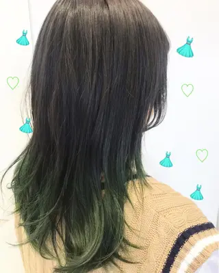 ミディアム カラー EMANON新宿東口所属・新宿駅近♡個室 ♡関口三都季🌜のヘアスタイル