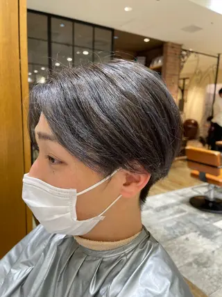 カラー メンズ 必ず似合わせます/ レイヤー/石戸谷海斗のヘアスタイル