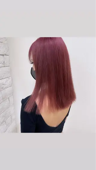 カラー 名古屋のピンク好き かずくん🦩のヘアスタイル