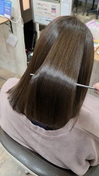 セミロング 似合わせ✂️ マッサージ🎈古川のヘアスタイル