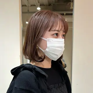 ショート AHNKISM所属・トレンド🌷 ボブ　パーマ🩰のヘアスタイル