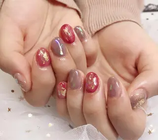 カラー ネイル Q Free nailsのネイルデザイン