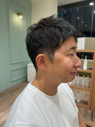 メンズ メンズカット/ ブリーチ/かほのヘアスタイル