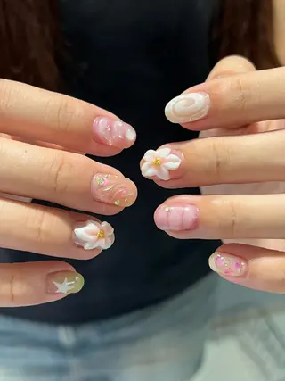 ネイル Hata nail 🎀個性派ニュアンスのネイルデザイン