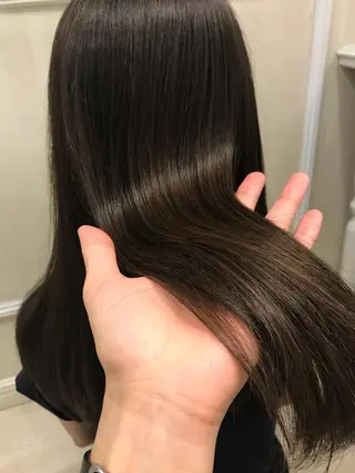 セミロング レイヤー/韓国❣️ 髪質改善/e_kiのヘアスタイル