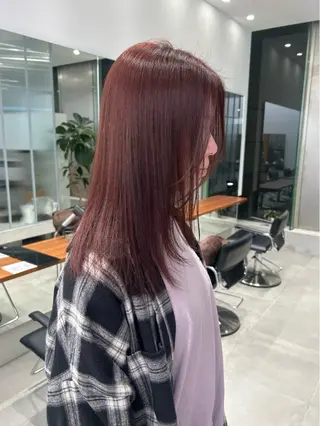 ロング カラー 透明感ハイトーン/ レイヤー/セイナのマツエク・マツパデザイン