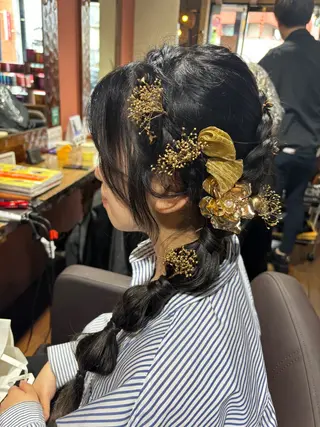 ヘアアレンジ 飯田 ほのかのヘアスタイル