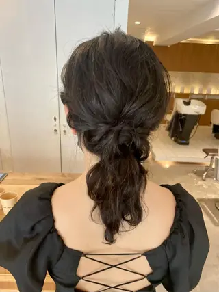 ヘアアレンジ ボブ/髪質改善/ soiナカジママドリのヘアスタイル