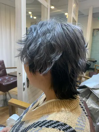 ショート CECIL hair なんば店所属・メンズパーマ 艶髪☆店長☆有馬のヘアスタイル