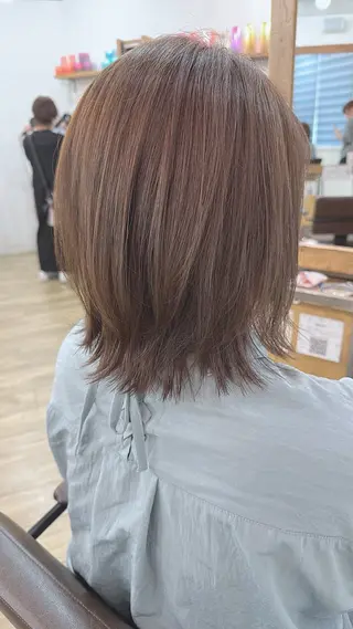 ミディアム 🎀ITSUKI暖色 カラー/レイヤー🎀のヘアスタイル