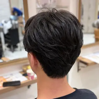 メンズ パーマモデル募集中 🎀🐈‍⬛/りりのヘアスタイル