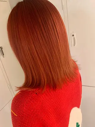 セミロング ✨ハイトーン✨艶髪 ✨髪質改善✨和田のヘアスタイル