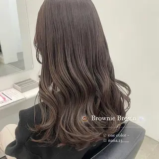 ロング カラー ParveMix￤ 出石 菜々🥂のヘアスタイル
