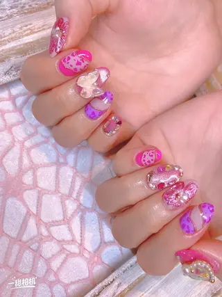 ネイル 長さだし専門店 M2 rikaのネイルデザイン